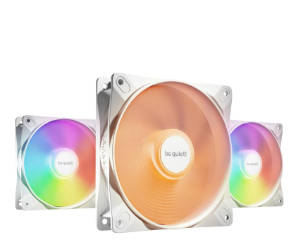 Wentylator do komputera BE QUIET! Light Wings LX 120mm High-speed PWM White TriplePack 3x120mm